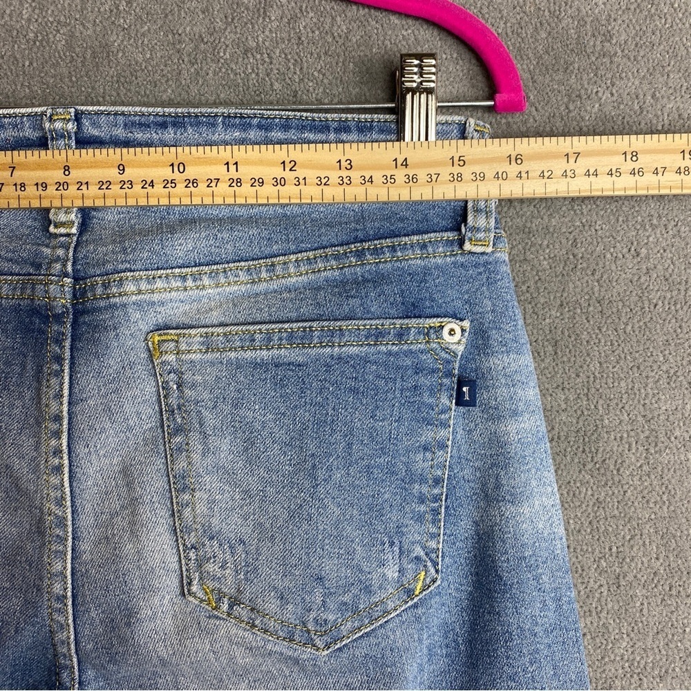Anthropologie Pilcro Slim Boyfriend Classic Blue Women's jeans size 27 - Picture 6 of 7
